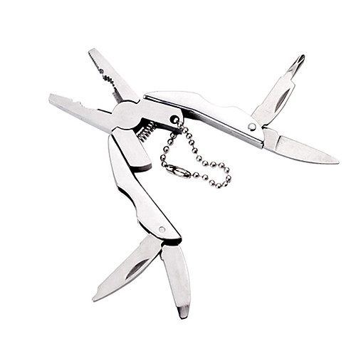 

Multitools Portable Easily Adjustable Multi Function Multi-tool Durable Stainless Steel Camping / Hiking Outdoor Exercise Camping / Hiking / Caving Traveling Silver 1 pcs