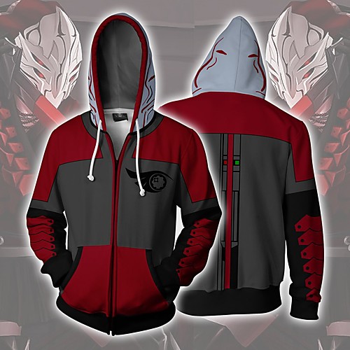 

Inspired by RWBY Cosplay Costume Hoodie Polyster Print Printing Hoodie For Men's / Women's