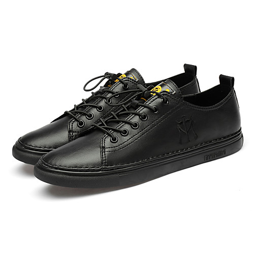

Men's Summer Casual Daily Sneakers PU Non-slipping White / Black