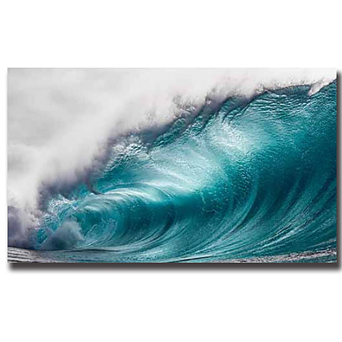 

Print Rolled Prints - Abstract Still Life Modern Art Prints Sea Waves Canvas Painting Prints Modern Ocean Beach Seascape Artwork Pictures Wall Art Poster Decoration for Home Office