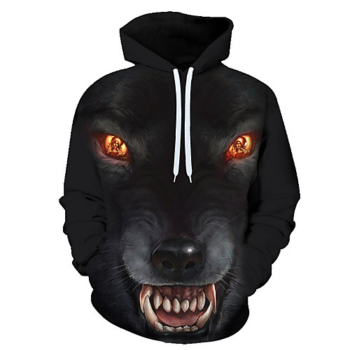 

Men's Hoodie 3D / Cartoon / Character Hooded 3D Print / Casual Black US32 / UK32 / EU40 US34 / UK34 / EU42 US36 / UK36 / EU44 US38 / UK38 / EU46 US40 / UK40 / EU48 US42 / UK42 / EU50 US44 / UK44
