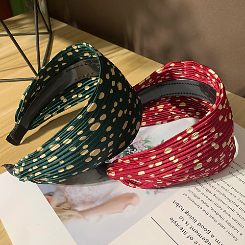 

Double Layer Cloth Hair Accessory with Flower 1 Piece Casual / Daily Wear Headpiece