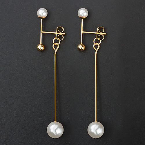 

Women's Earrings Holiday Wedding Birthday Romantic Earrings Jewelry Gold / Silver For Date Street Festival 1 Pair