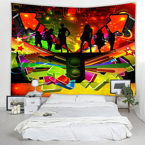 

Fashion Show Digital Printed Tapestry Decor Wall Art Tablecloths Bedspread Picnic Blanket Beach Throw Tapestries Colorful Bedroom Hall Dorm Living Room Hanging