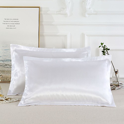 

Basics Light-Weight Microfiber Pillowcases 2Pack Standard Size Superior Quality Bed Pillow Cases Comfy Pillowcase 2pcs