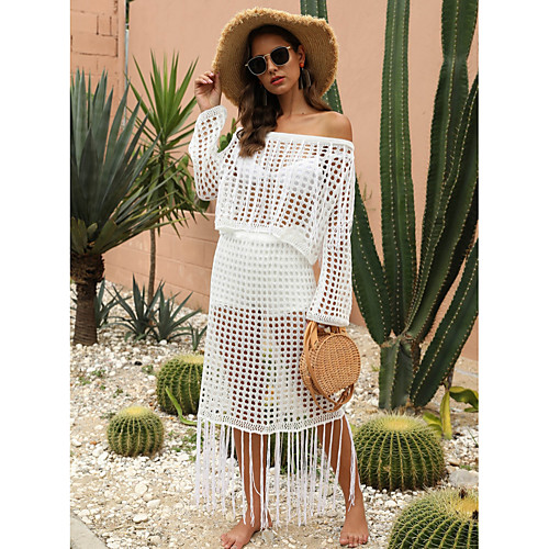 

Women's Solid Colored Blouse Daily White