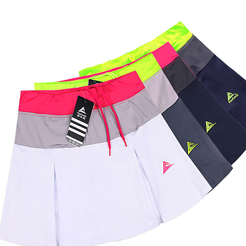 

Women's Tennis Golf Outdoor Exercise Skirt Skort Multi Color Breathable Butt Lift Moisture Wicking Spring Summer Sports & Outdoor Athleisure / Spandex / High Elasticity