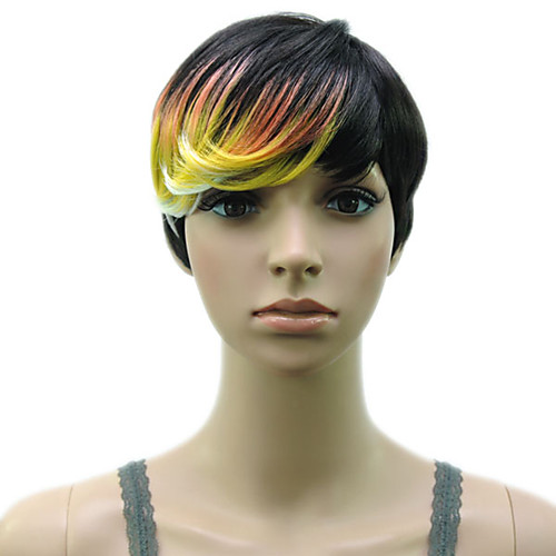 

Synthetic Wig Hathaway Middle Part Wig Blonde Short Curly Golden Blonde Synthetic Hair 12 inch Women Synthetic Sexy Lady Hairstyle