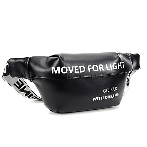 

Running Belt Fanny Pack Belt Pouch / Belt Bag for Running Hiking Outdoor Exercise Traveling Sports Bag Adjustable Waterproof Portable PU Men's Women's Running Bag Adults
