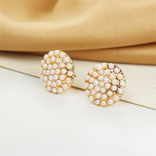 

Women's Earrings Holiday Wedding Birthday Romantic Earrings Jewelry Gold For Date Street Festival 1 Pair