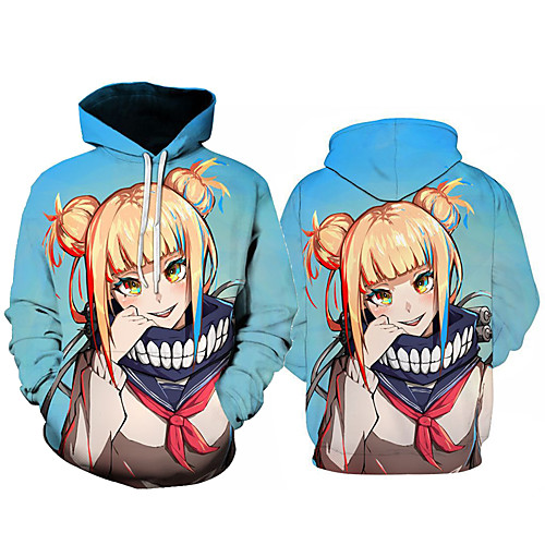 

Inspired by My Hero Academia Boko No Hero Cosplay Costume Hoodie Polyster Print Printing Hoodie For Men's / Women's
