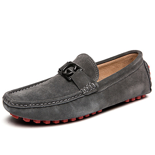 

Men's Summer Casual Daily Loafers & Slip-Ons PU Non-slipping Black / Yellow / Gray