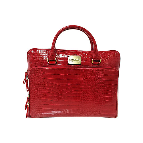

Women's Zipper PU Briefcase / Top Handle Bag Snakeskin Sillver Gray / Wine / Black