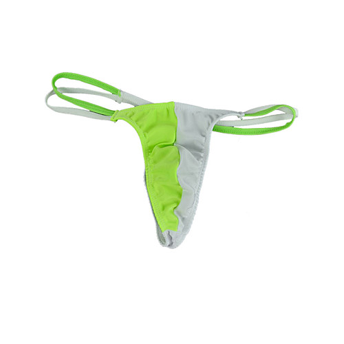 

Men's Basic G-string Underwear - Normal Low Waist Black Red Yellow One-Size