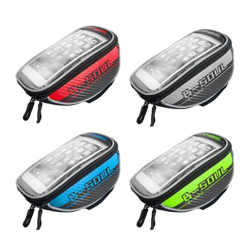 

Bike Handlebar Bag 5.5 inch Cycling for Similar Size Phones Blue Red Green Outdoor Exercise Cycling / Bike Recreational Cycling