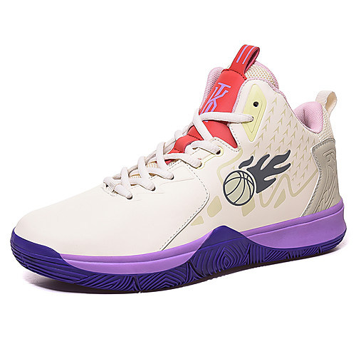 

Men's Fall / Spring & Summer Sporty / Casual Daily Outdoor Trainers / Athletic Shoes Basketball Shoes / Walking Shoes PU Breathable Non-slipping Shock Absorbing Black / Red / White / Blue / Beige