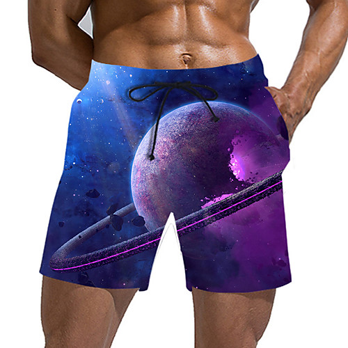 

Men's Sporty Basic Daily Holiday Slim Chinos Shorts Pants - 3D Print Drawstring Summer Purple US32 / UK32 / EU40 / US34 / UK34 / EU42 / US36 / UK36 / EU44