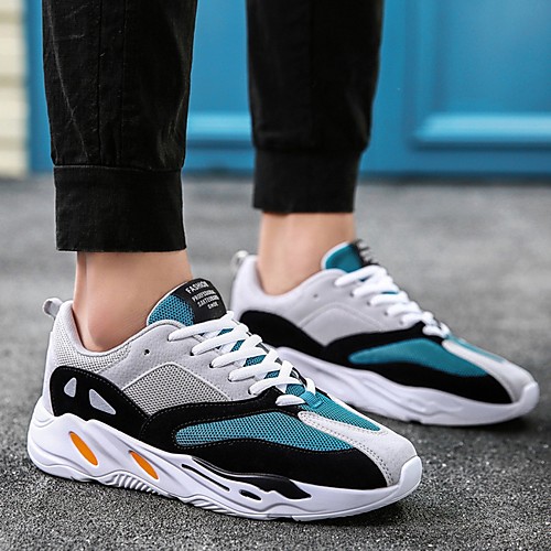 

Men's Summer Outdoor Trainers / Athletic Shoes Mesh Non-slipping Black / Red / Blue