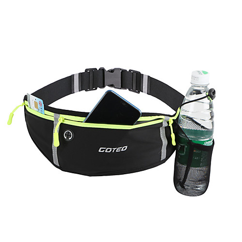 

Running Belt Fanny Pack Belt Pouch / Belt Bag for Running Hiking Outdoor Exercise Traveling Sports Bag Adjustable Waterproof Portable Lycra Spandex Men's Women's Running Bag Adults