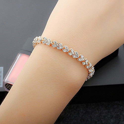 

Women's Bracelet Classic Wedding Birthday Vintage Theme European Trendy Casual / Sporty Ethnic French Alloy Bracelet Jewelry Gold / White / Silver For Date Festival