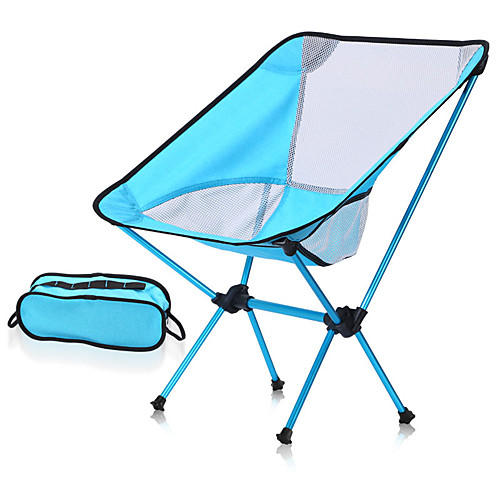 

Camping Chair Portable Foldable Washable Comfortable Aluminum Alloy for 1 person Fishing Beach Camping / Hiking / Caving Traveling Autumn / Fall Summer Purple Red Grey Blue