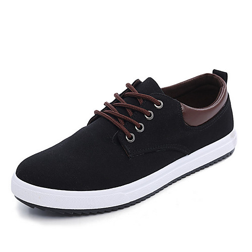 

Men's Spring & Summer Casual Daily Sneakers Canvas Black / Blue / Gray