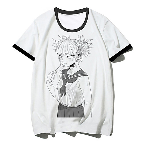 

Inspired by My Hero Academia Boko No Hero Toga Himiko Cosplay Costume T-shirt Polyster Print Printing T-shirt For Men's / Women's