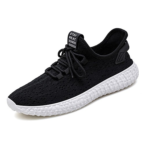 

Men's Spring & Summer / Fall & Winter Classic / British Daily Outdoor Trainers / Athletic Shoes Walking Shoes Mesh Breathable Wear Proof White / Black / Gray
