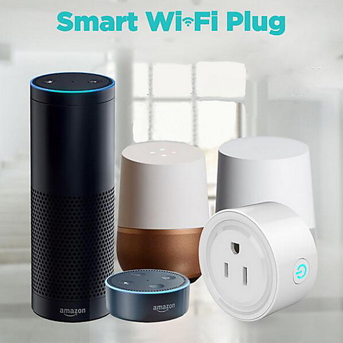 

Smart Plug WiFi Smart Socket Smart Life App Alexa Google Home Mini Compatible