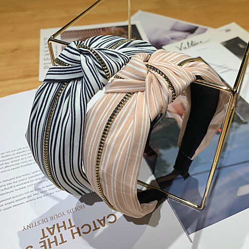 

Double Layer Cloth Hair Accessory with Flower 1 Piece Casual / Daily Wear Headpiece