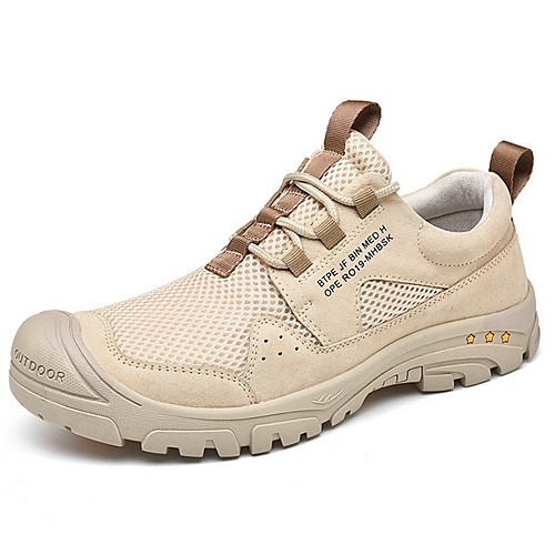 

Men's Spring & Summer Classic Daily Trainers / Athletic Shoes Hiking Shoes Mesh Khaki / Brown / Black