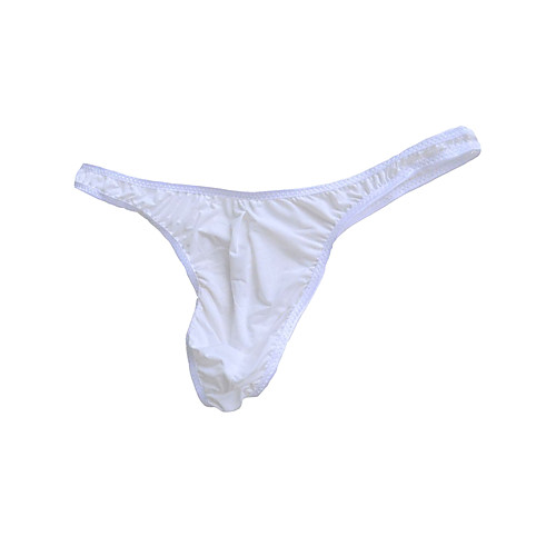 

Men's Basic G-string Underwear - Normal Low Waist White Red Blushing Pink One-Size