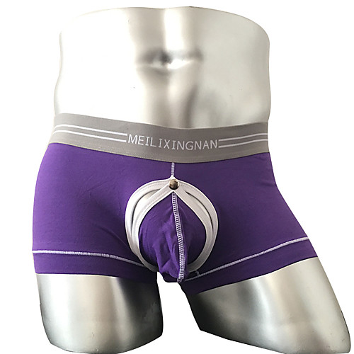 

Men's Rivet / Basic Briefs Underwear - Normal Low Waist White Black Blue M L XL