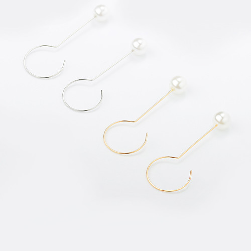 

Women's Earrings Holiday Wedding Birthday Romantic Earrings Jewelry Gold / Silver For Date Street Festival 1 Pair