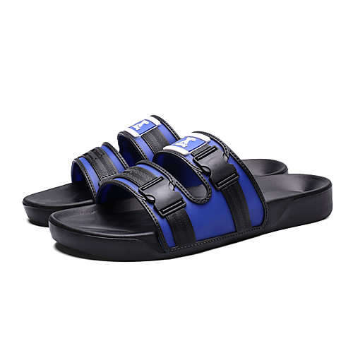 

Men's Summer Casual / Beach Daily Outdoor Slippers & Flip-Flops Water Shoes / Upstream Shoes Canvas Breathable Non-slipping Wear Proof Red / Blue / Gray