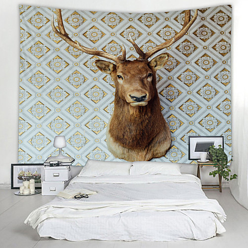 

3D FawnDigital Printed Tapestry Decor Wall Art Tablecloths Bedspread Picnic Blanket Beach Throw Tapestries Colorful Bedroom Hall Dorm Living Room Hanging