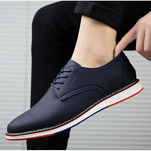 

Men's Spring & Summer Classic Daily Oxfords PU Blue / Black