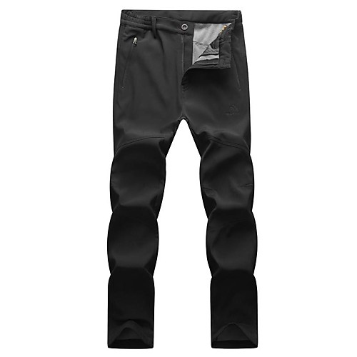 

Men's Hiking Pants Hiking Cargo Pants Winter Outdoor Breathable Warm Comfortable Thick Pants / Trousers Bottoms Camping / Hiking Hunting Fishing Dark Grey Black Dark Blue M L XL XXL XXXL Standard Fit