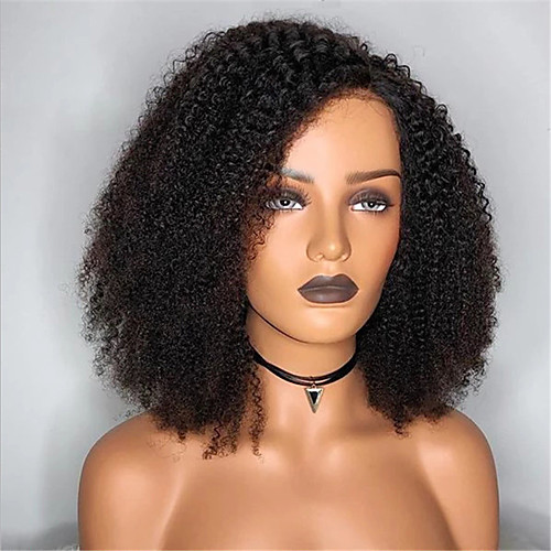 

Synthetic Wig Curly With Bangs Wig Short Natural Black Synthetic Hair 18 inch Women's Fashionable Design Women Synthetic Black / Blonde