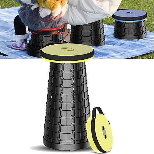 

Camping Stool Portable Foldable Washable Comfortable Waterproof Fabric Mixed Material for 1 person Fishing Beach Camping / Hiking / Caving Traveling Autumn / Fall Summer Yellow Red Blue Black