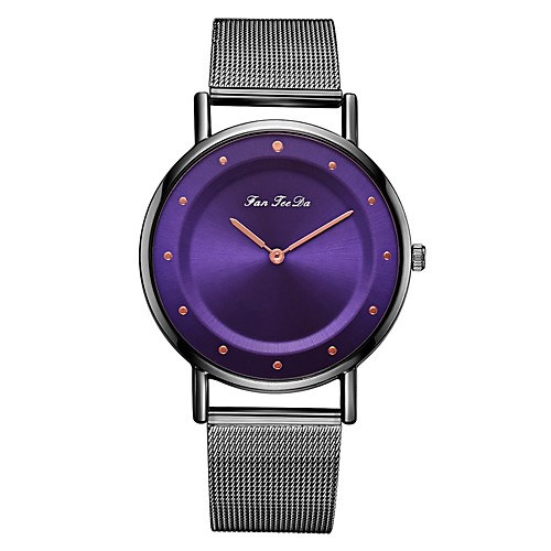 

Women's Quartz Watches Fashion Silver Alloy Chinese Quartz GoldenBlack WhitePurple Black Casual Watch Analog One Year Battery Life