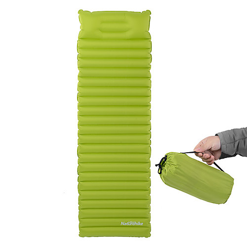 

Naturehike Inflatable Sleeping Pad Camping Pad Air Pad Outdoor Camping Waterproof Moistureproof Ultra Light (UL) 186608.5 cm Nylon Hunting Fishing Beach for 1 person