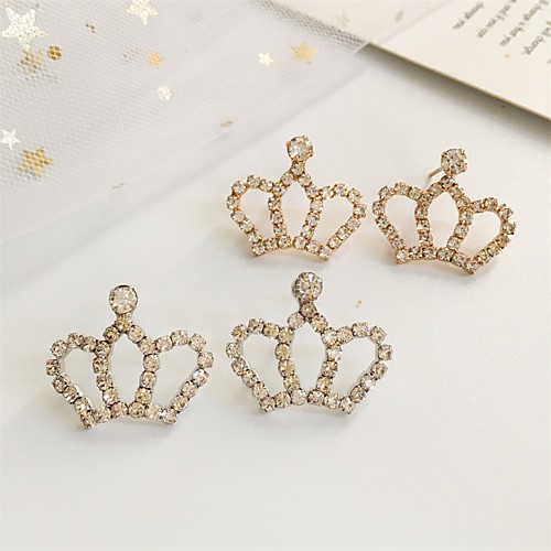 

Women's Earrings Holiday Wedding Birthday Romantic Earrings Jewelry Gold / Silver For Date Street Festival 1 Pair