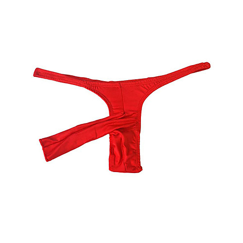 

Men's Basic G-string Underwear - Normal Low Waist White Black Red One-Size