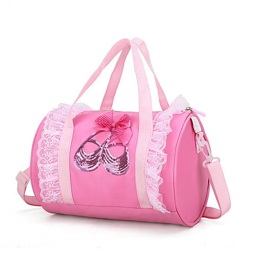 

Dance Accessories Sports & Outdoors / Duffel Bag Girls' Training / Performance Nylon / Lace Bowknot / Embroidery / Ruffle