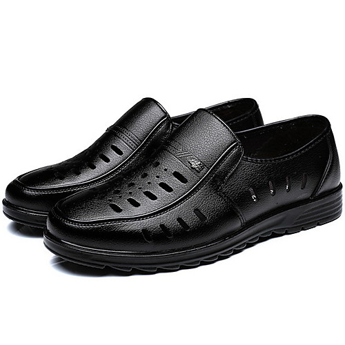 

Men's Summer Outdoor Sandals PU Non-slipping Brown / Black
