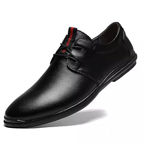 

Men's Spring Business Daily Oxfords PU Non-slipping Black