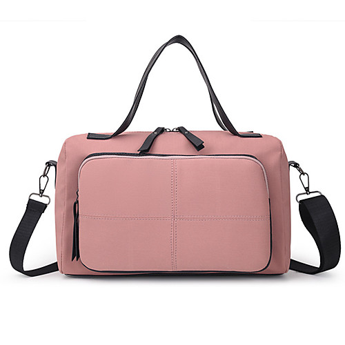 

Women's Oxford Cloth / Polyester Top Handle Bag 2020 Solid Color Black / Blushing Pink / Green