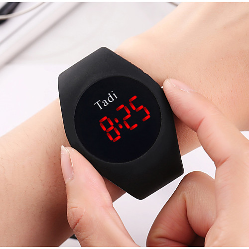 

Unisex Quartz Watches Casual Fashion White Blue Brown Silicone Chinese Quartz White Black Blue New Design Casual Watch 1 pc Digital One Year Battery Life