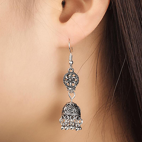 

Women's Earrings Holiday Wedding Birthday Romantic Earrings Jewelry Silver For Date Street Festival 1 Pair